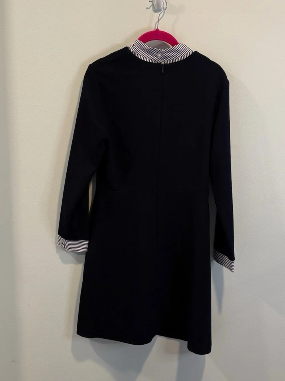 Sandro “Gigi” blue crepe dress 3(US L) - Picture 6 of 6